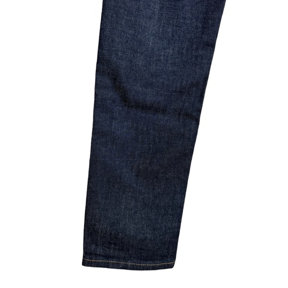Everlane High Rise Straight Leg Rigid Dark Blue Wash Jeans Denim 30 30x32 - Picture 9 of 15